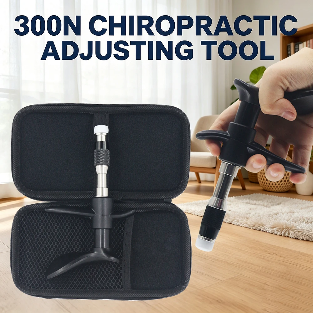 Portable Chiropractic Adjustment Tools Thoracic Massage Joint Pain Alleviate Spinal Correction Manual Gun Cervical Massager