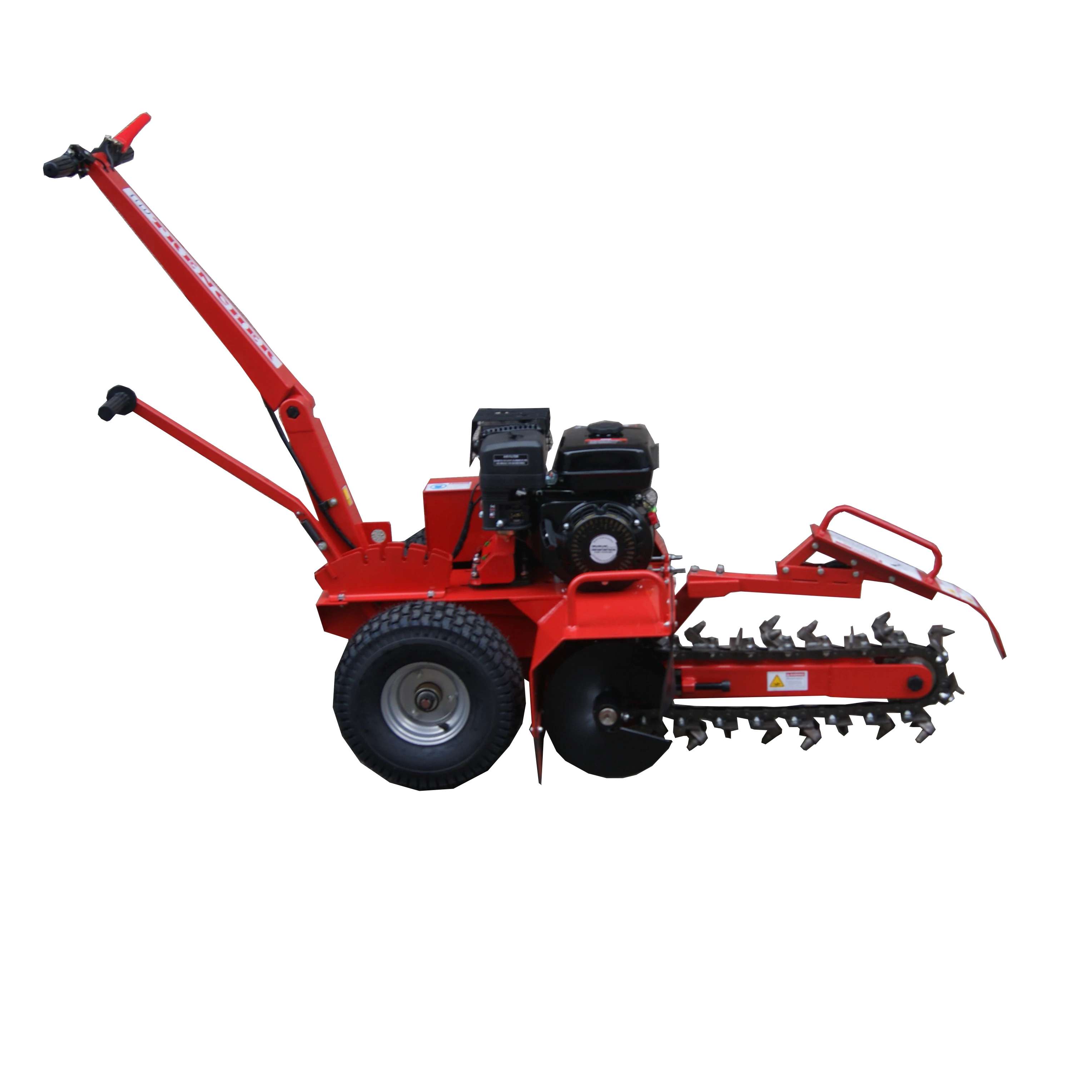 Trencher Machine Small - 7pk motor aangedreven graafmachine, draagbare graafmachine,