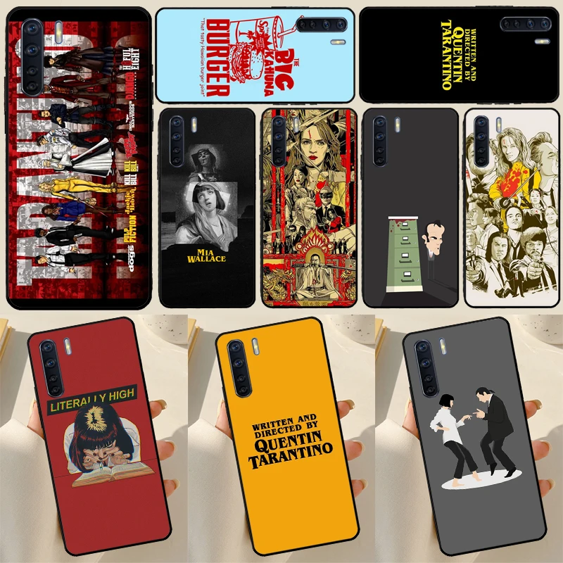 Quentin Tarantino Movie Case For OPPO A17 A57 A77 A16 A76 A96 A52 A72 A15 A5 A9 A31 A53 S A54 A74 A94 A93 A78 Cover