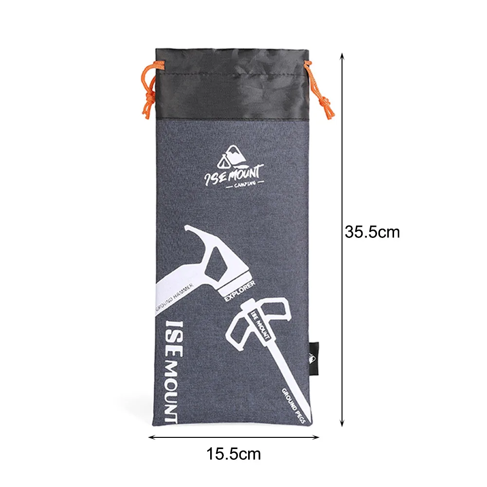 أكسفورد القماش التخييم خيمة حصة حقيبة المحمولة أوتاد الخيمة الأظافر حالة الرباط المنظم أدوات التخييم في الهواء الطلق خيمة الملحقات