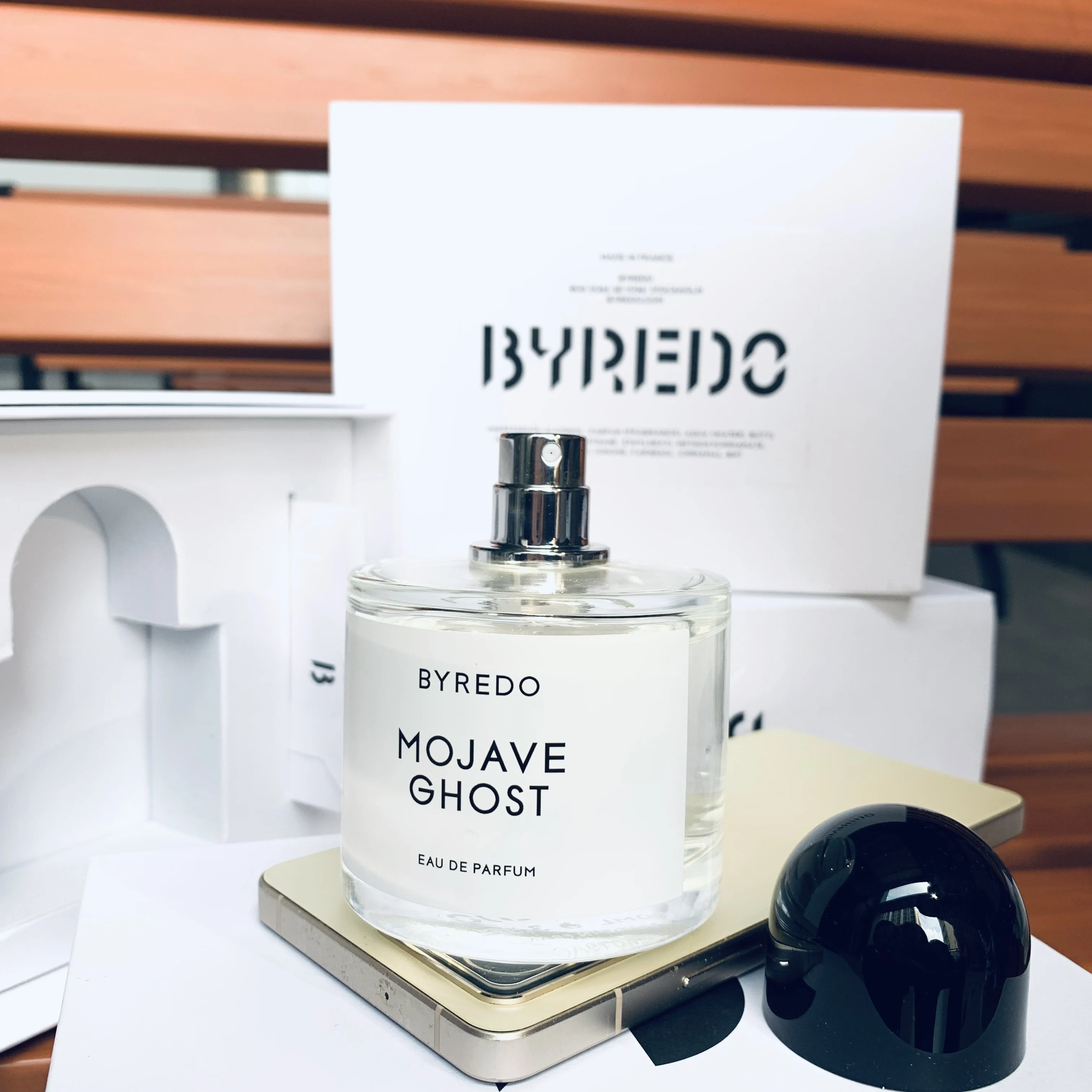Парфюмерный спрей Byredo Mojave Ghost -100 мл/3,3 унции, свежий и стойкий, новый продукт, продвинутая простая упаковка, первый выбор для ф.