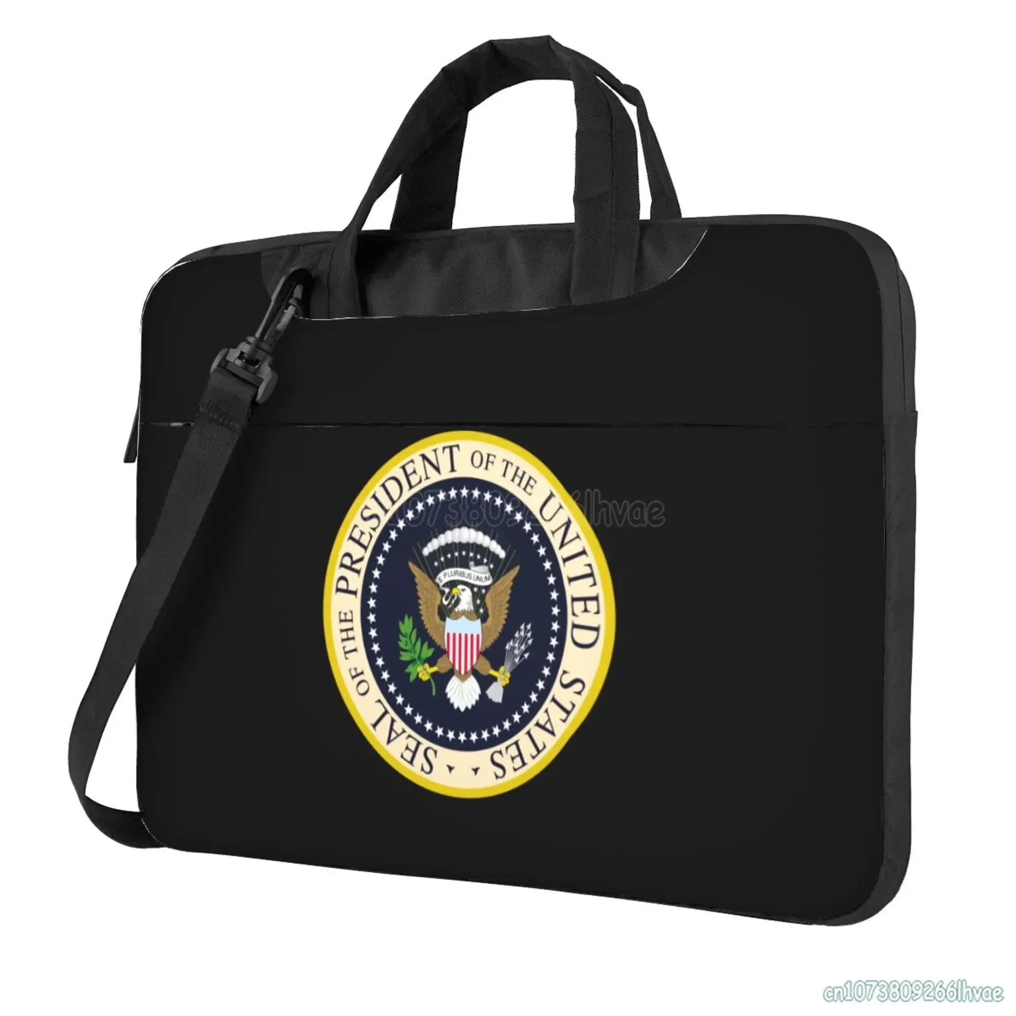 Seal of The President of The United States Laptop Shoulder Bag Compatible with 13/14/15.6 Inches Laptop Netbook PC Cover Pouch