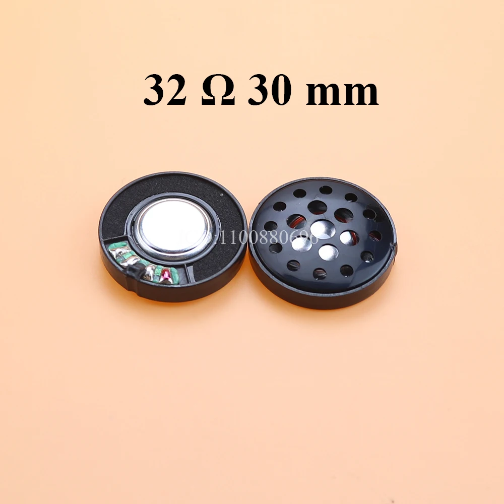 2PCS Neue 50mm 40mm 30mm 27mm Lautsprecher Einheit für DIY Kopfhörer Ausgezeichnete Sound Membran klare Stimme Tiefe Bass Hoch