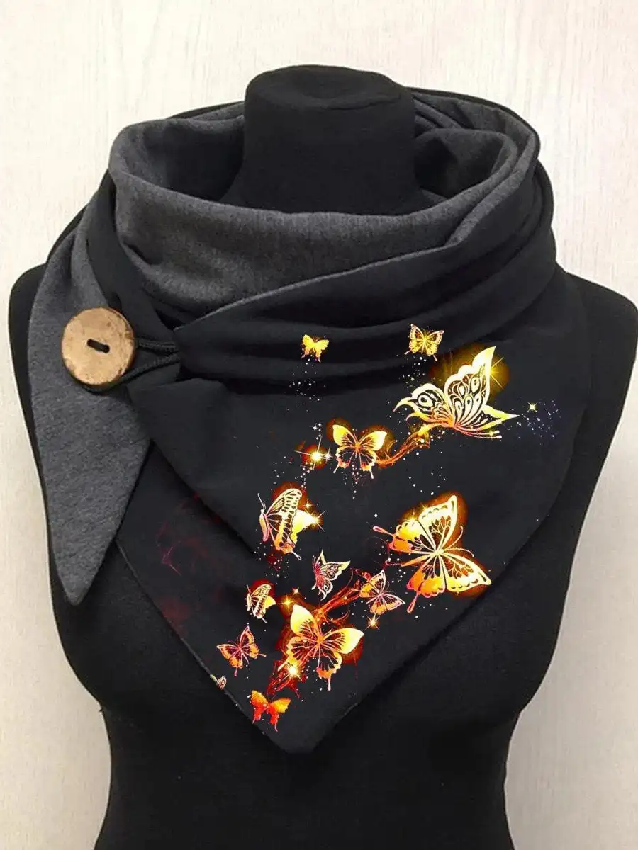 Star Butterfly Casual Scarf And Shawl for Women