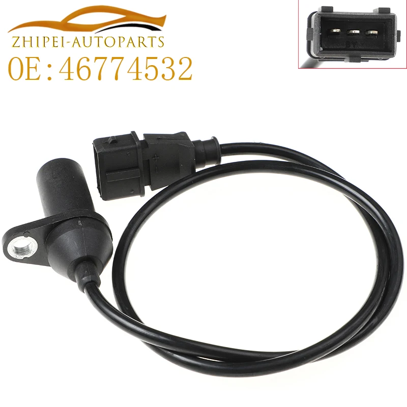 46774532 Sensor de posición del cigüeñal coche 55189517 7798691 55216915 para Fiat Punto Palio Weekend Lancia Y 176 1.1-1.2L 1993-