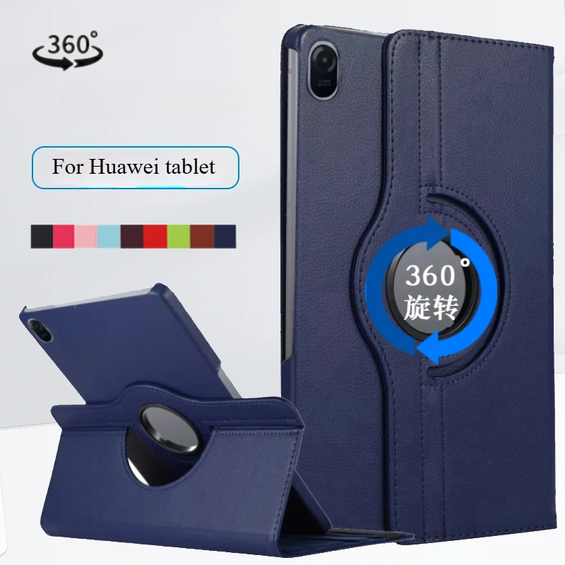 360 Rotation Case for Huawei Honor Pad X8a X9 11 V8 pro V9 11.5 V6 V7 10.4 Tablet Cover Matepad SE 10.1 Pro 10.8 Air 11.5S Funda