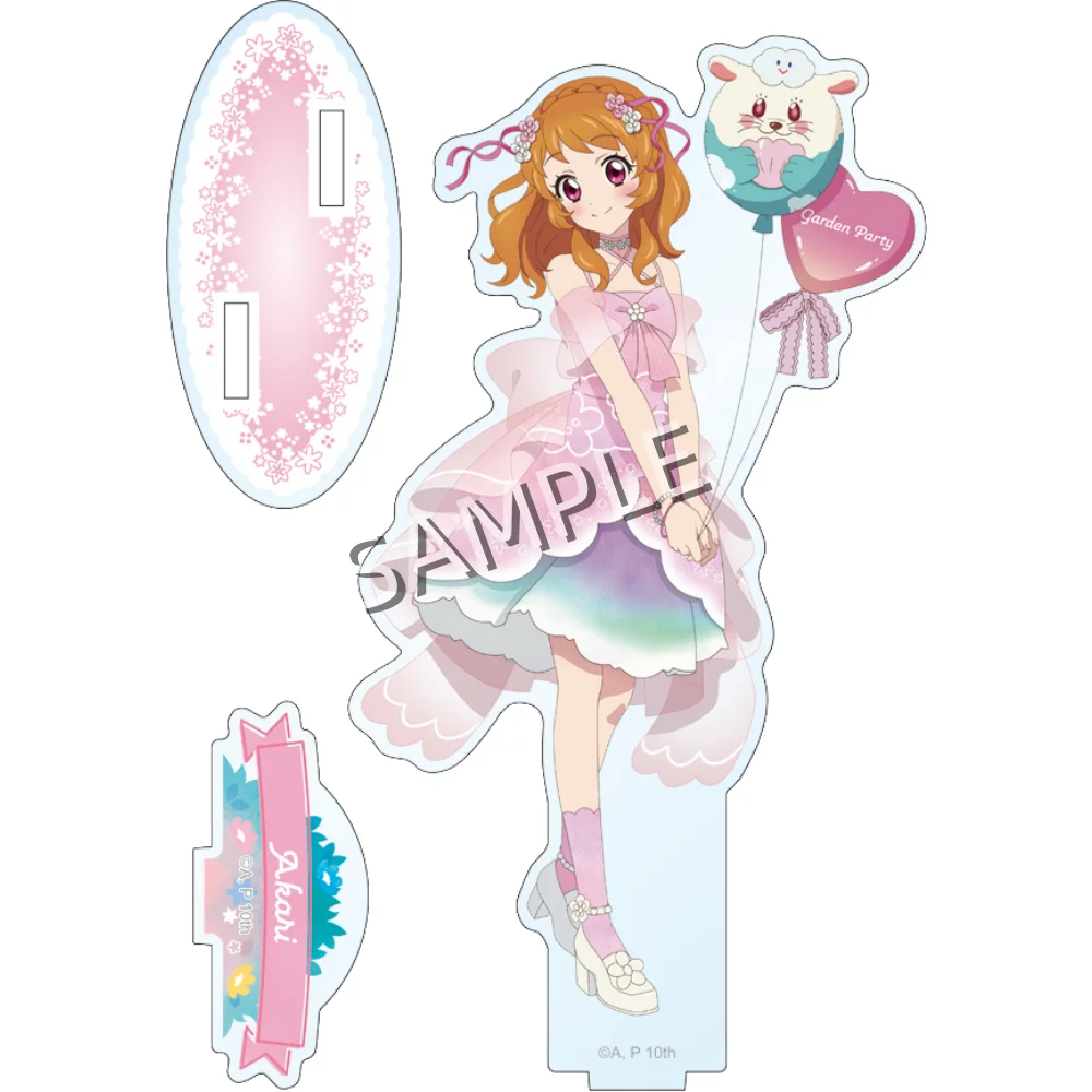 Aikatsu! 10th Anniversary Ozora Akari 15cm Acrylic Stand Figure Anime Peripheral Desktop Decor Collection Gift keychain