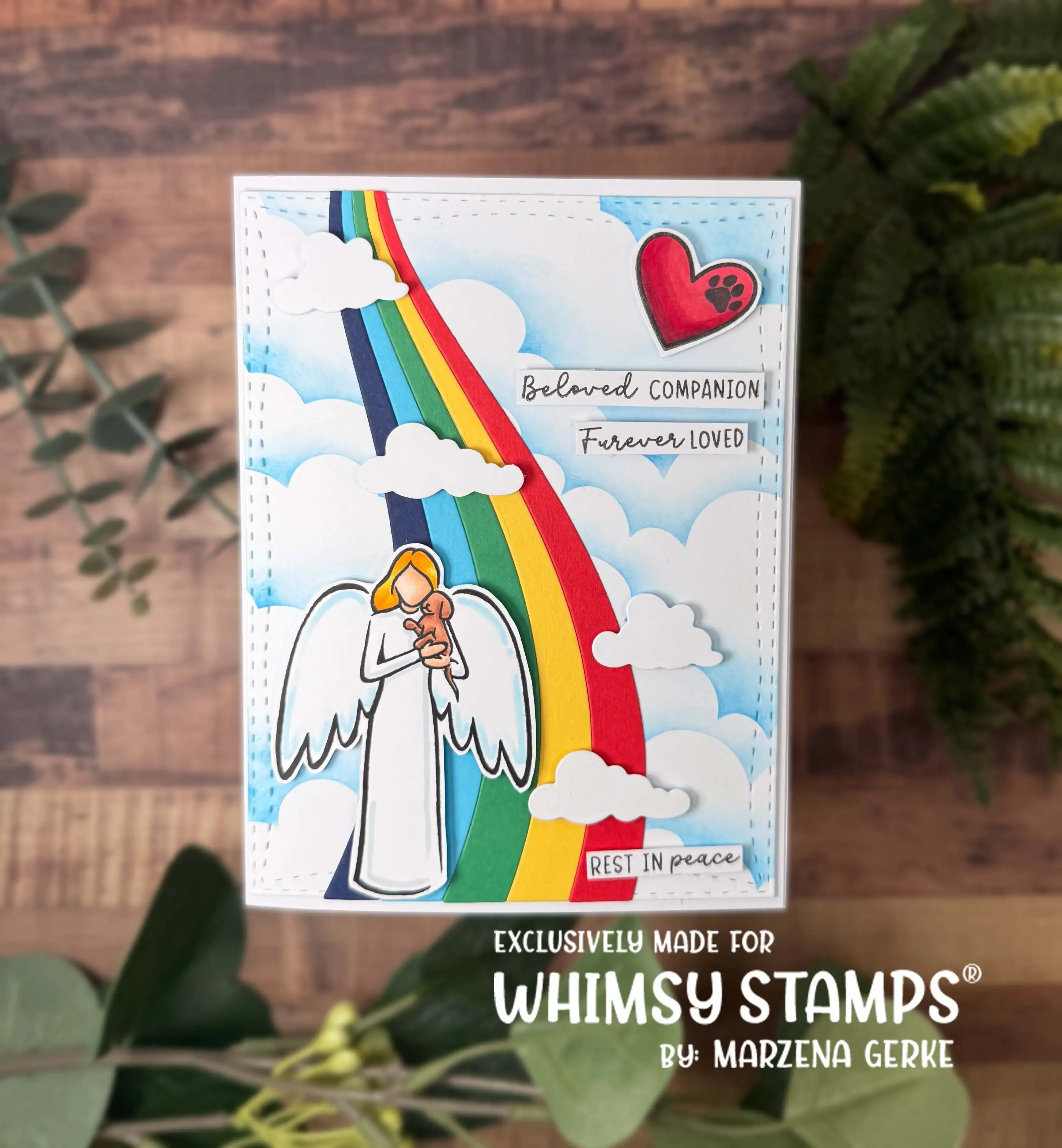 قوس قزح الملاك واضح Stamps 2025 جديد قطع معدنية يموت Diy بها بنفسك سكرابوكينغ الحرف صانع ألبوم صور قالب اليدوية