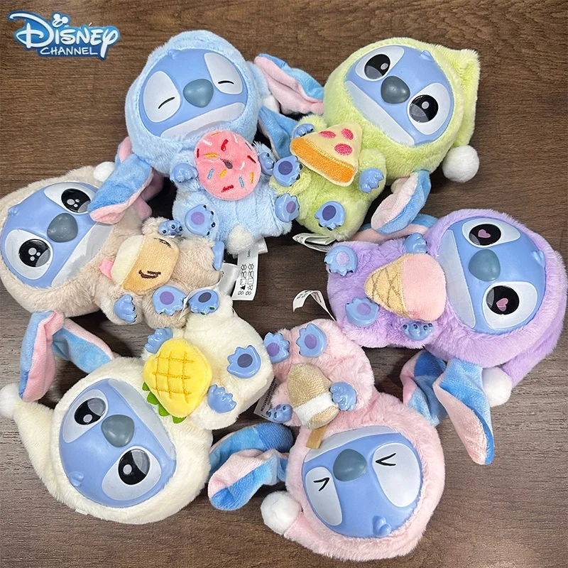 

【Серия Real Shot】Hot Disney Stitch слепая коробка виниловые игрушки плюшевые куклы кулон милый орнамент для куклы Mystery Box игрушки-сюрпризы подарки