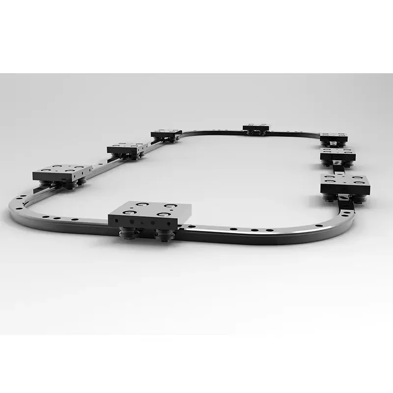 Standard Rectangular Arc Guide Rail Sliding Curved Guide Rail Annular Guide Rail Ring Linear System
