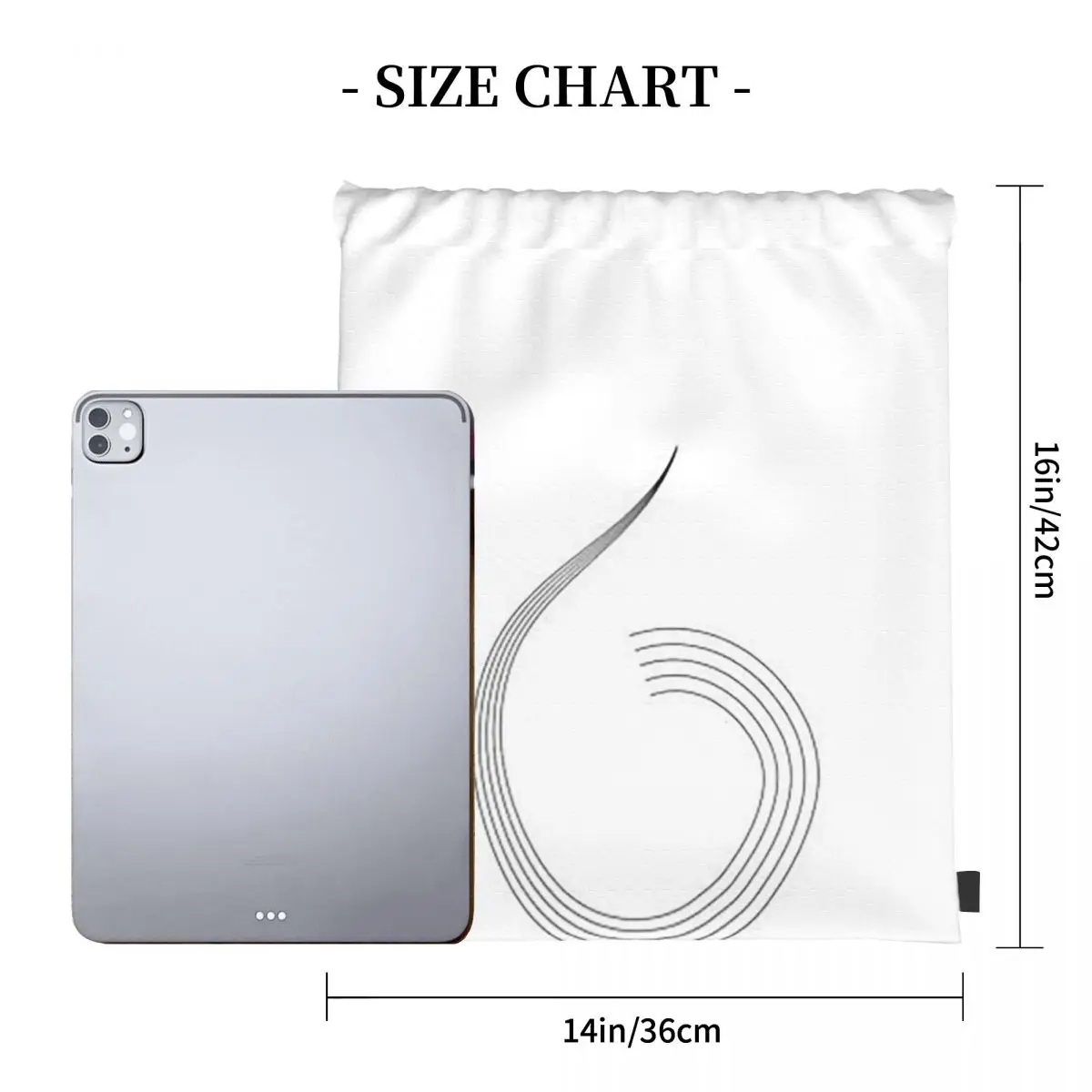 Music Backpacks Casual Portable Drawstring Bags Storage Bag Book Bags For Man Woman Students