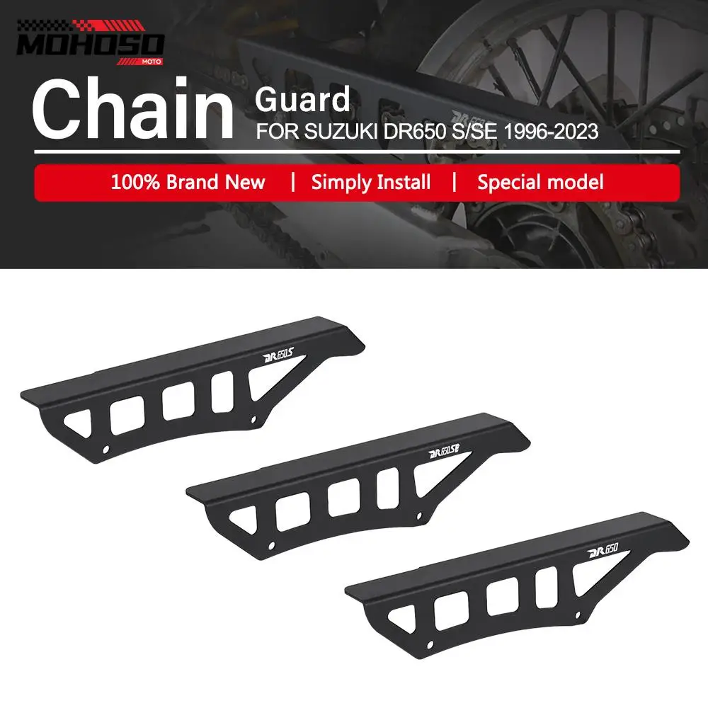 

Motorcycle Chain Guard Protector Fit for Suzuki DR650 DR 650 DR650S/SE DR650S DR650SE 1996-2023 Chain Cover Protector Aluminum