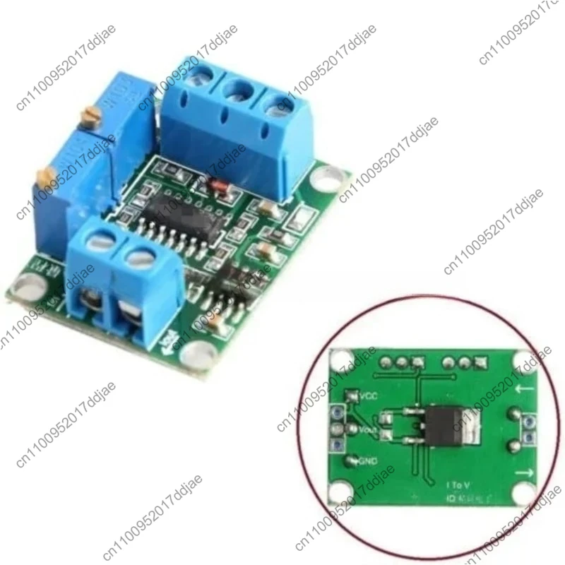 4PCS DC Current To Voltage Module Signal Conversion Conditioning 4-20mA To 0-5V 3.3V 10V 15V 24V