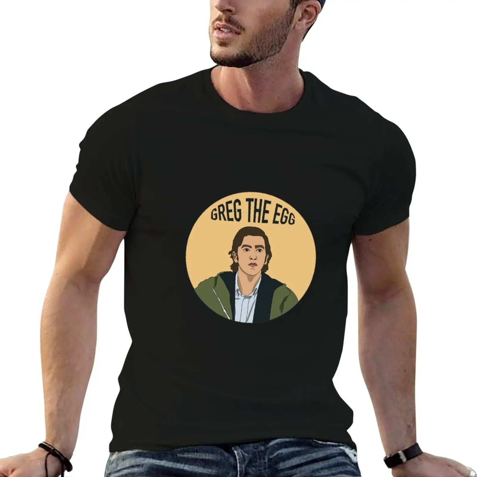 Greg the Mf Egg - Cousin Greg Hirsch - Succession T-Shirt quick drying basketball graphic tees Men's clothing