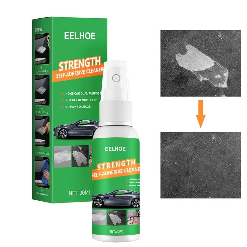 

30ml Auto Car Sticker Remover Sticky Residues Remover Wall Sticker Glue Removal Car Glass Label Cleaner Adhesive Glue Spray