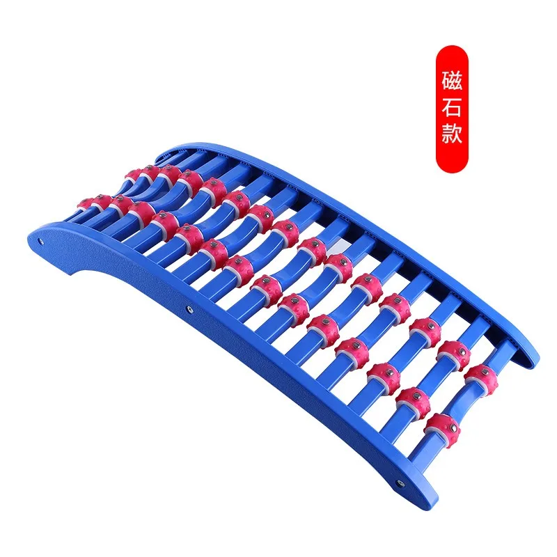 Non-slip Spinal Stretch Frame Waist Lumbar Massager Back Elevation Traction Tool Household Fitness Correction Device