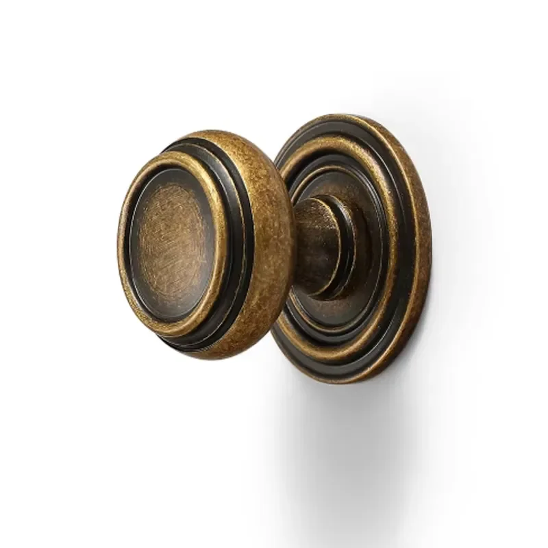American Style Retro Cabinet Knobs for Hotel Villa Decoration Coffee Shop Drawer Handles Custom Vintage Furniture Hardware
