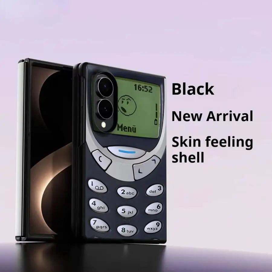 Retro Phone Model Luxury Phone Cover Case for Samsung Galaxy Z Fold8 Wide ZFold Wide ZFold8 Z Fold 8
