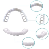 1 Pair Snap on Teeth Veneers for Men and Women Cover The  Teeth Fake Tooth Instant Confidence Smile Drop Shipping