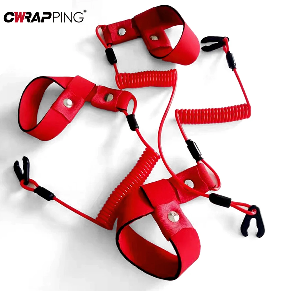 Motorboat Emergency Stop Cord Floating Safety Wrist Lanyard for Jet Ski in Boating Safety Scenarios for Car RV Boat Accessories - view 3