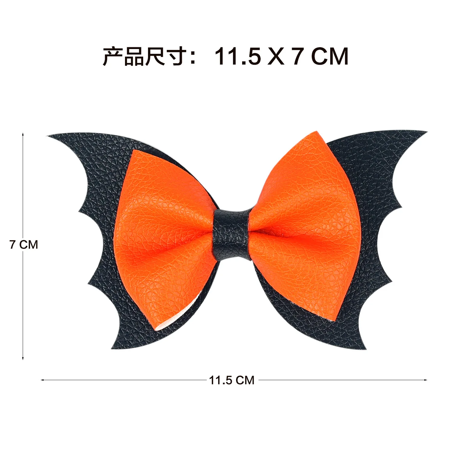 36pc Halloween Barrette Bat Wing Bow Hair Clips Girls Glitter Bow Hair Clips Theme Party Performance Headdress Cosplay Headwear