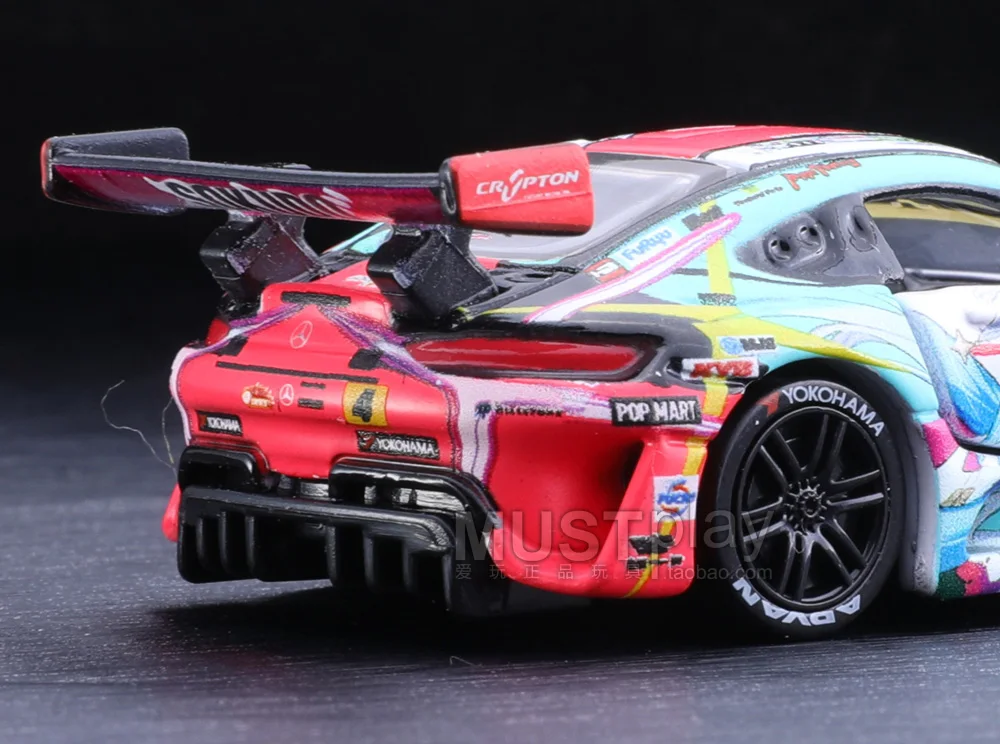TAKARA TOMY Tomica Nowy GT3 Leon Racing Alloy Zabawka Samochodowa Odlew Metalowy Model Prezent