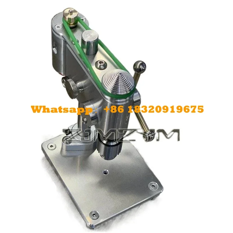 Micro Trapano da Banco 0.3-4mm Mini Trapano Strumento di Riparazione di Orologi di Precisione Trapano da Banco con Adattatore di Alimentazione Regolabile in Velocità 220V