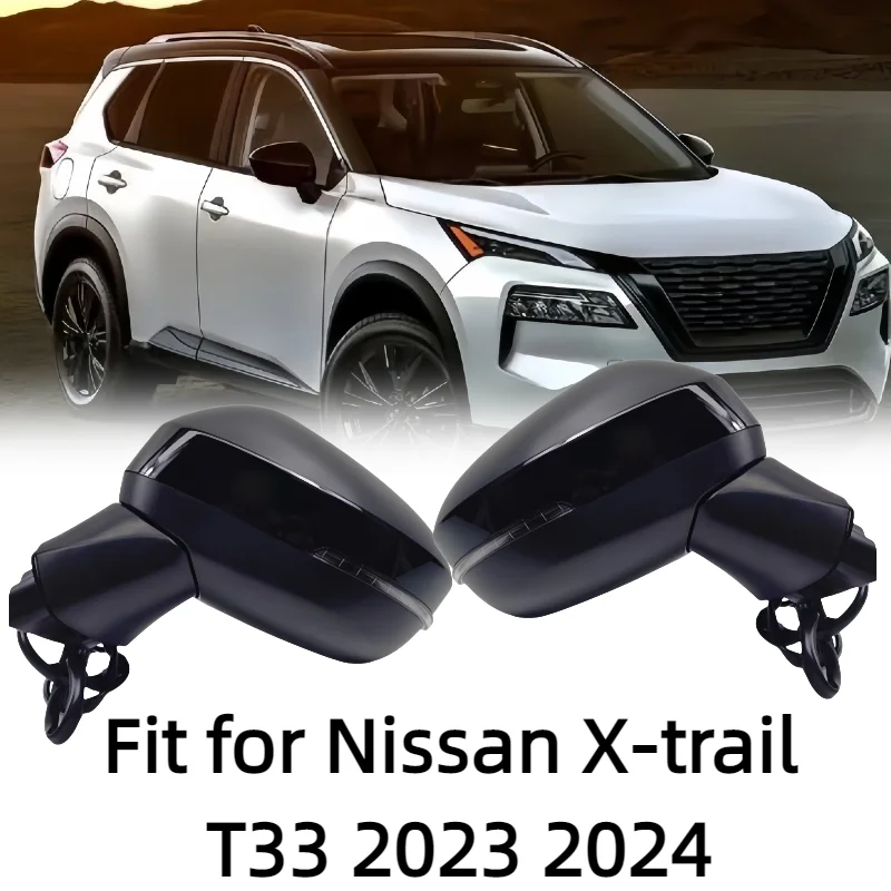 ensemble-de-retroviseur-lateral-de-voiture-avec-camera-pour-nissan-x-trail-t33-2023-2024-flash-pliable-voyant-d'avertissement-moniteur-aveugle