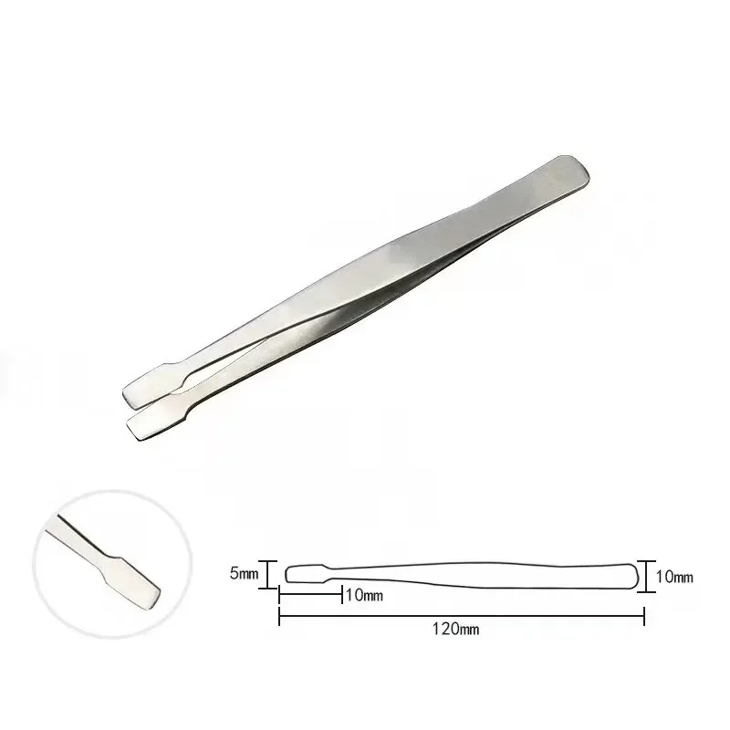 Limited Offer 2PCS Lamplighter Soft Material Shaping Tool Elbow Tip DIY Shaping Clip Flat Small Forceps Petal Clip Glazed Bea