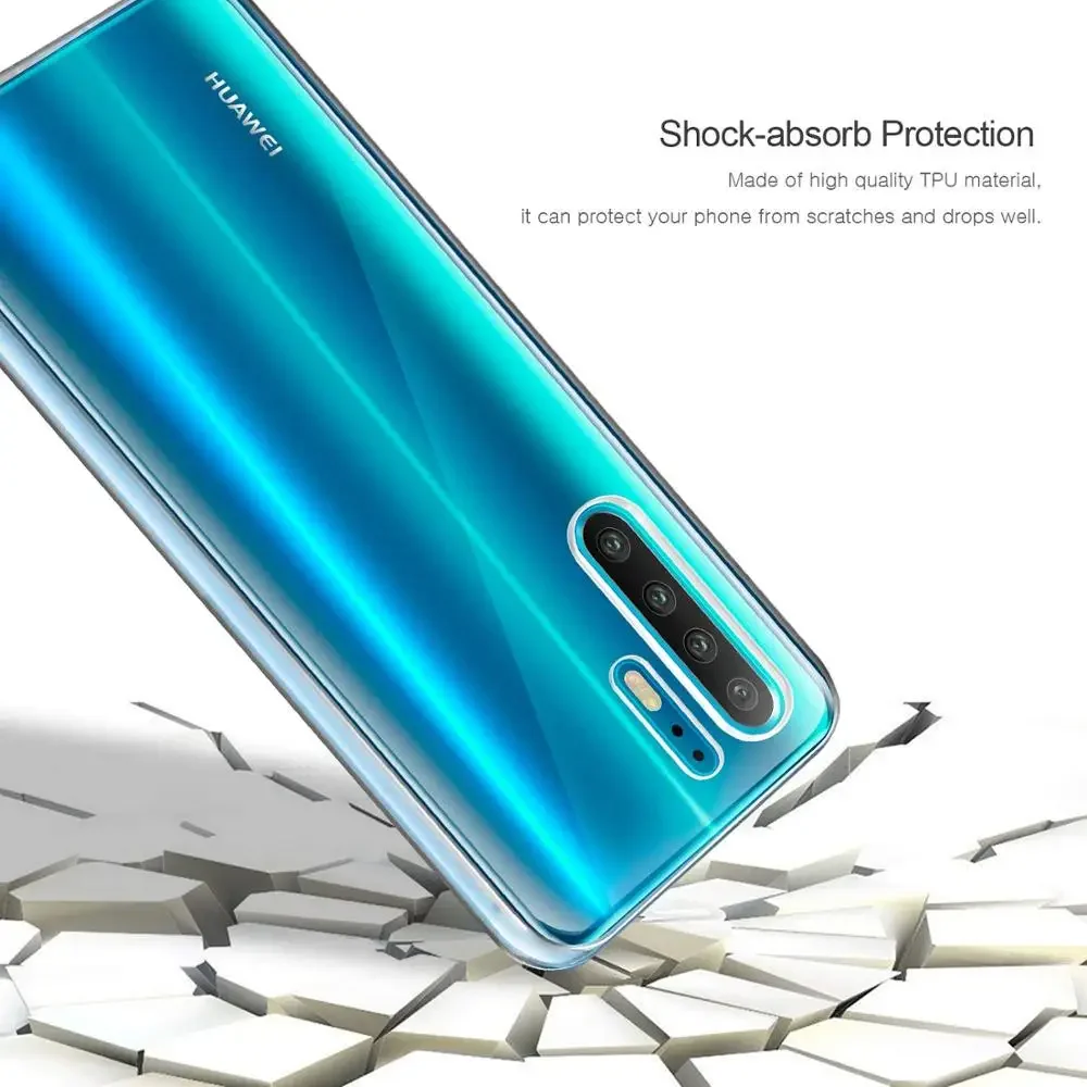 حافظة لهاتف هواوي P30 P20 Pro Lite حافظة شفافة من السيليكون TPU مزدوجة الجوانب لهاتف Mate 30 20 10 Lite Y6 Y7 Y8 Funda #3