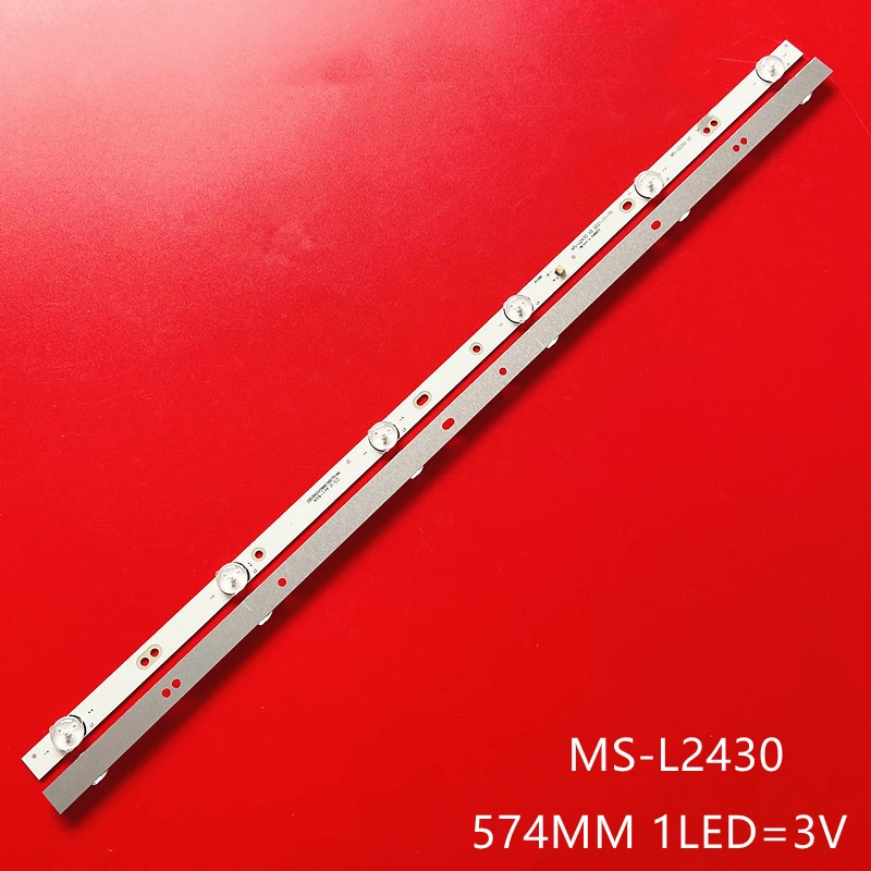 

LED backlight strip for M32H MS-L2430 v2 574mm 1led=3v