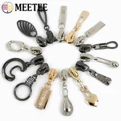 5/10Pcs 5# Zipper Sliders for Zippers Tapes Bag Purse Zips Pulls Jacket Decor Zip Head Repair Kit DIY Garment Sewing Accessories