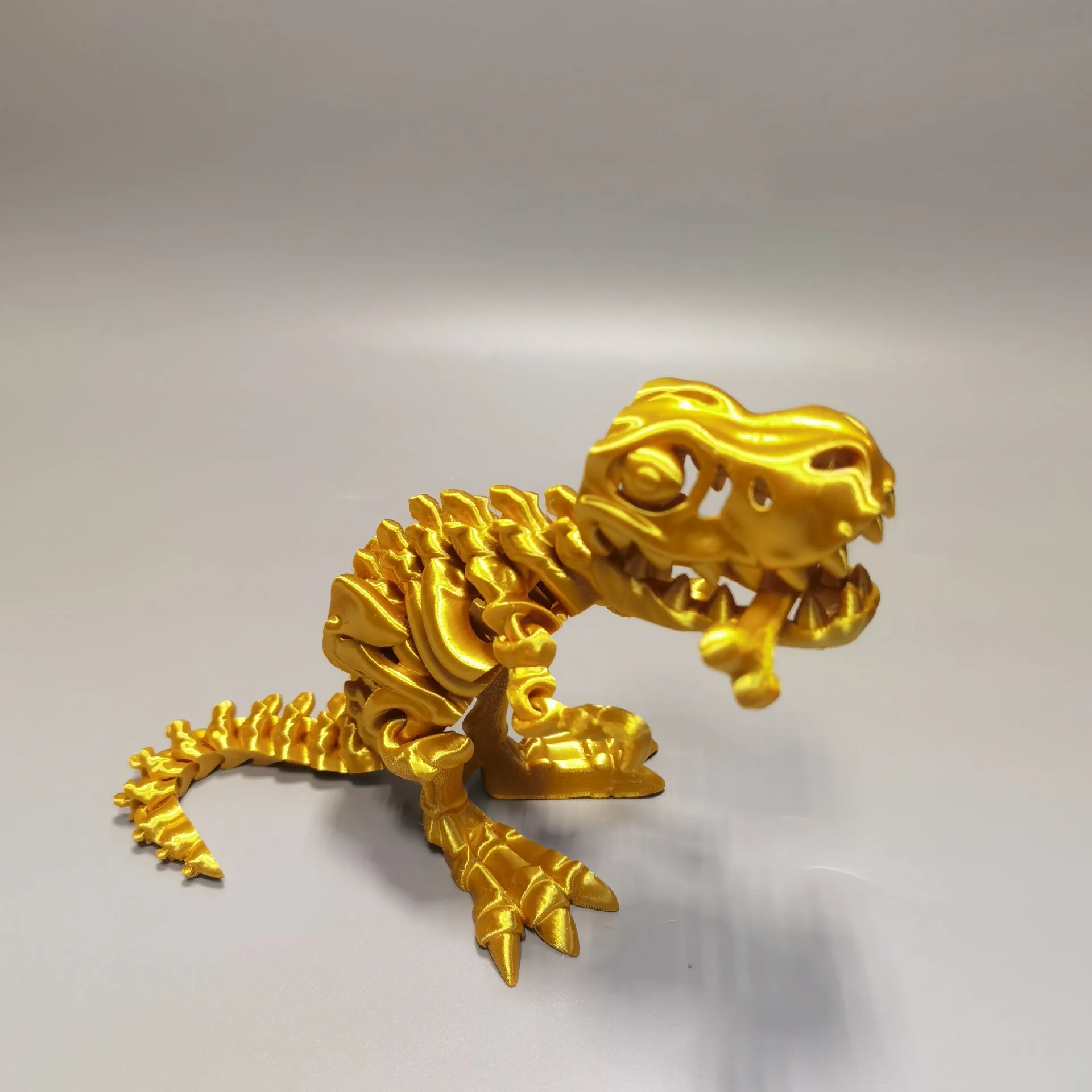 Skeleton Tyrannosaurus Rex model, free and movable joints, creative collection, desktop decoration, anime model gifts