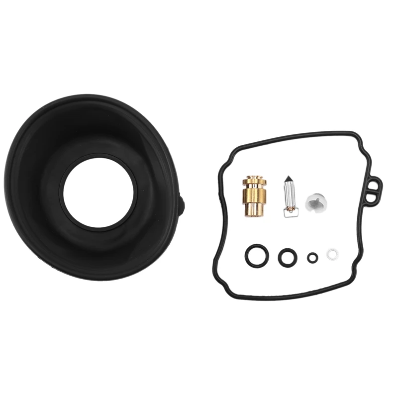 2Set For XVS650 XVS650AT V Star XVS 650 A AT 1998-2016 Plunger Diaphragm Parts Of Motorcycle Carburetor Repair Kit