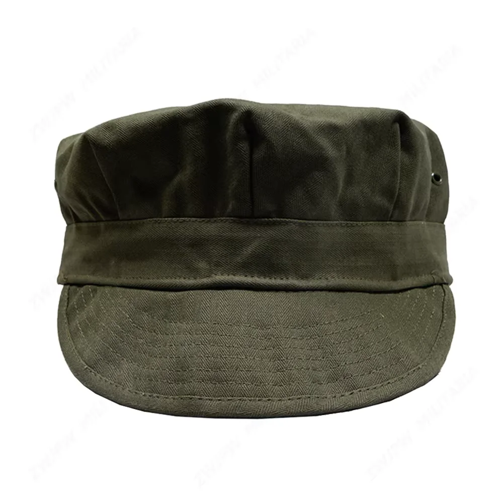 WW2 US ARMY HBT OCTAGONAL CAP OUTDOOR TACTICAL SPORT CAPHIGH HIGH QUALITYUS11301