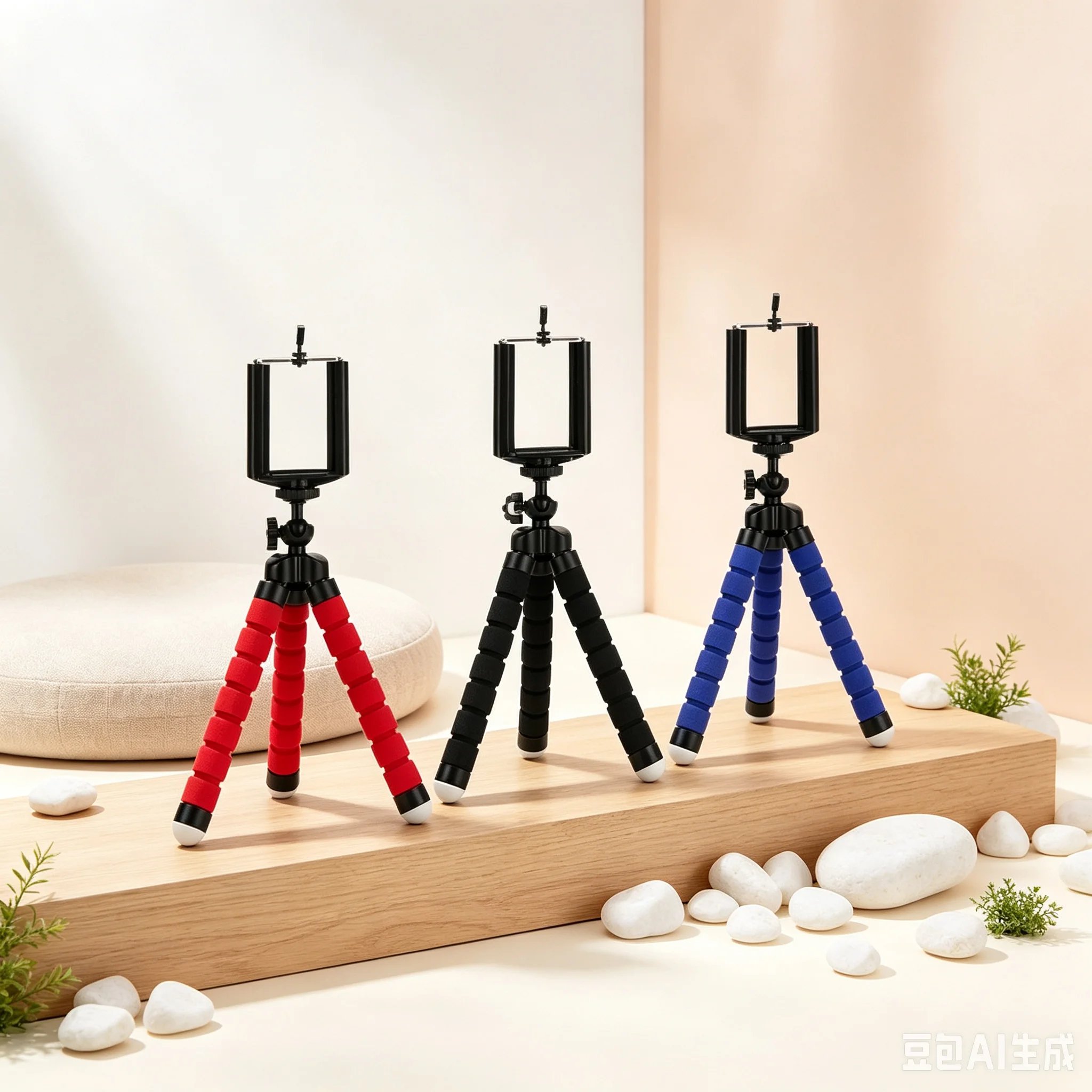 Portable IPhone Tripod Selfie Stick Selfie Stick With Remote With Detachable BT Wireless Remote Compatible