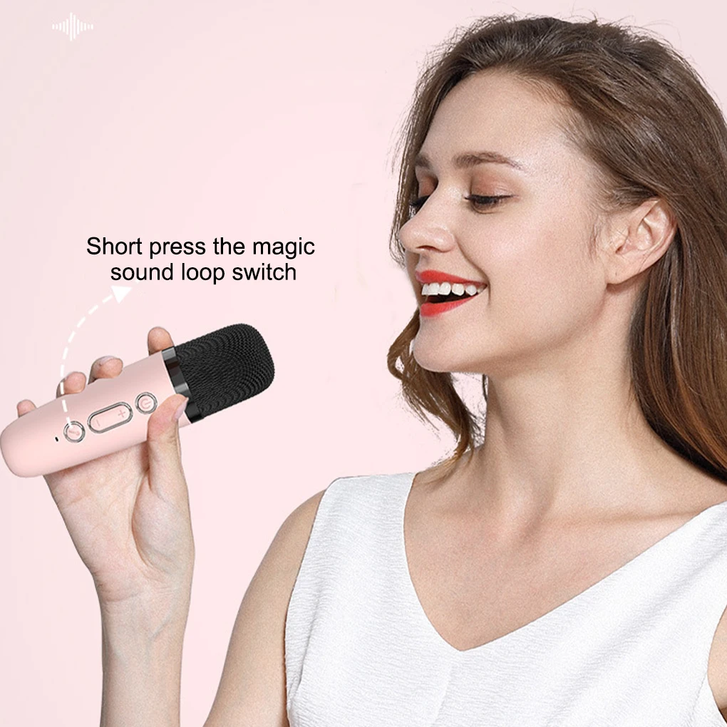 

Портативная беспроводная караоке-система YOHIA с HD-звуком и Bluetooth-подключением, перезаряжаемая