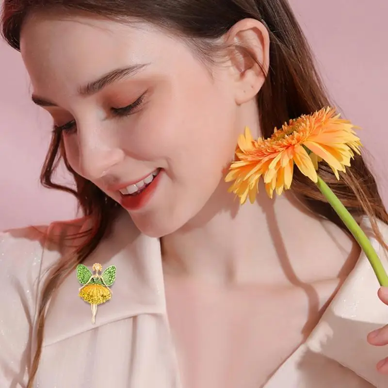  Versatile Alloy Brooch Pin for Multiple Uses Including Bags Hats Ballet Dance Theme Decoration Secure Fastener