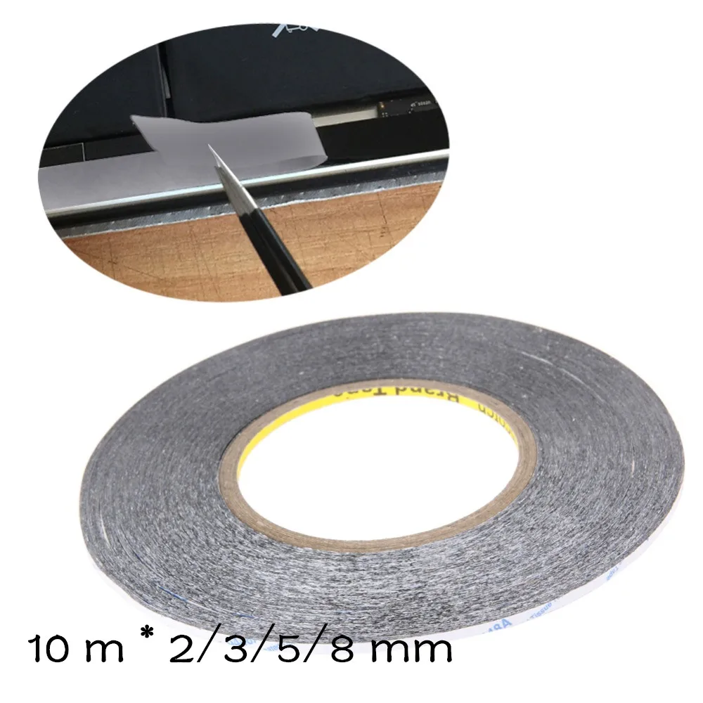 

10M * 2/3/5/8mm Double Sided Adhesive Glue Tap Sticker For Phone LCD Pannel Display Screen Repair Tool Hardware Repair Equipment