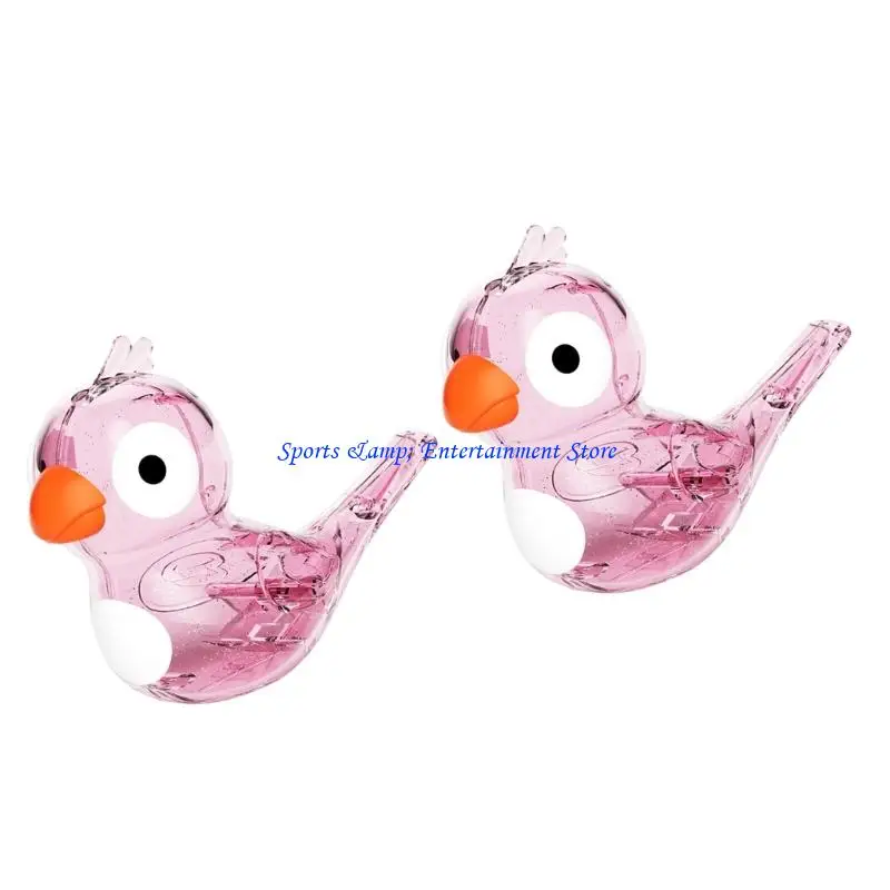 G7NF Coloured Drawing Water Bird Whistles Bathtime Musical Toy For Kid Early Learning Educational Children Gift Toy Musical