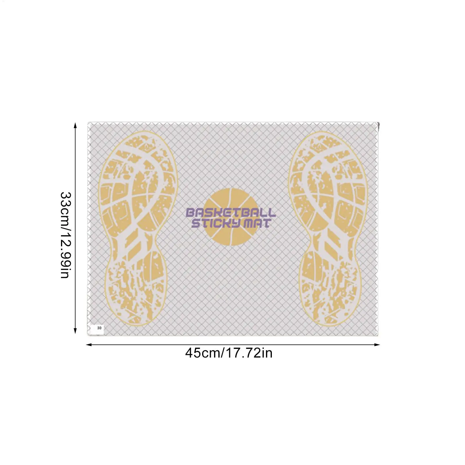 الحصير لزجة للأحذية كرة السلة الحصير لزجة للأحذية عدم الانزلاق 45x33 سنتيمتر كرة السلة حذاء قبضة الوسادة ﻿