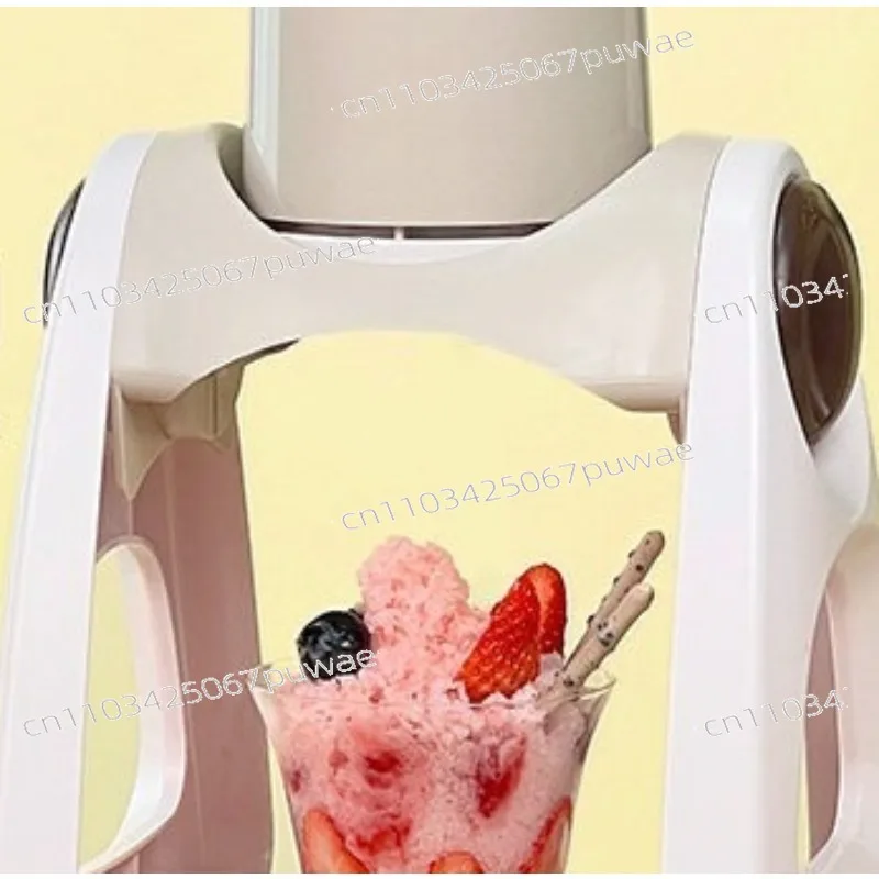 Mini Ice Shaver Machine for Home - Snow Fluffy Ice Crusher Maker - Portable Electric Shaved Ice for Slushies Dessert