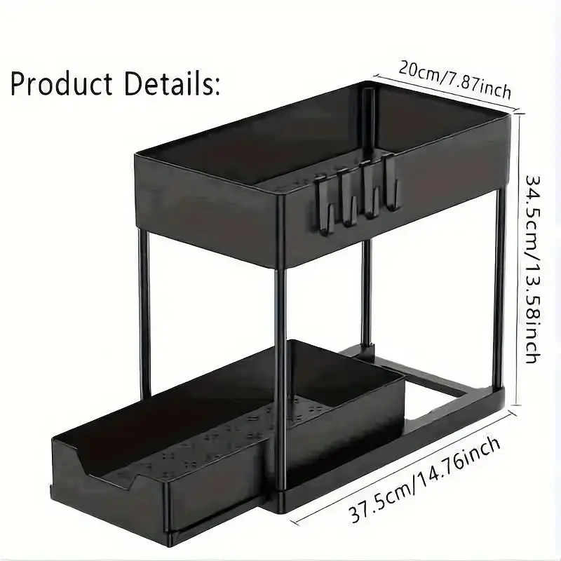 Multi-Functional Pull-Out Storage Rack 6