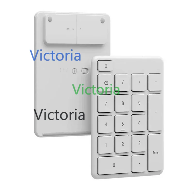 For Microsoft Number Pad, Numeric keypad Glacier, White/ Black - 23O-00025