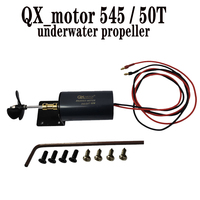 QX_motor underwater propeller 12V 16V brush motor 545 / 50T for unmanned  /  nesting  trawler/remote control /duck boat