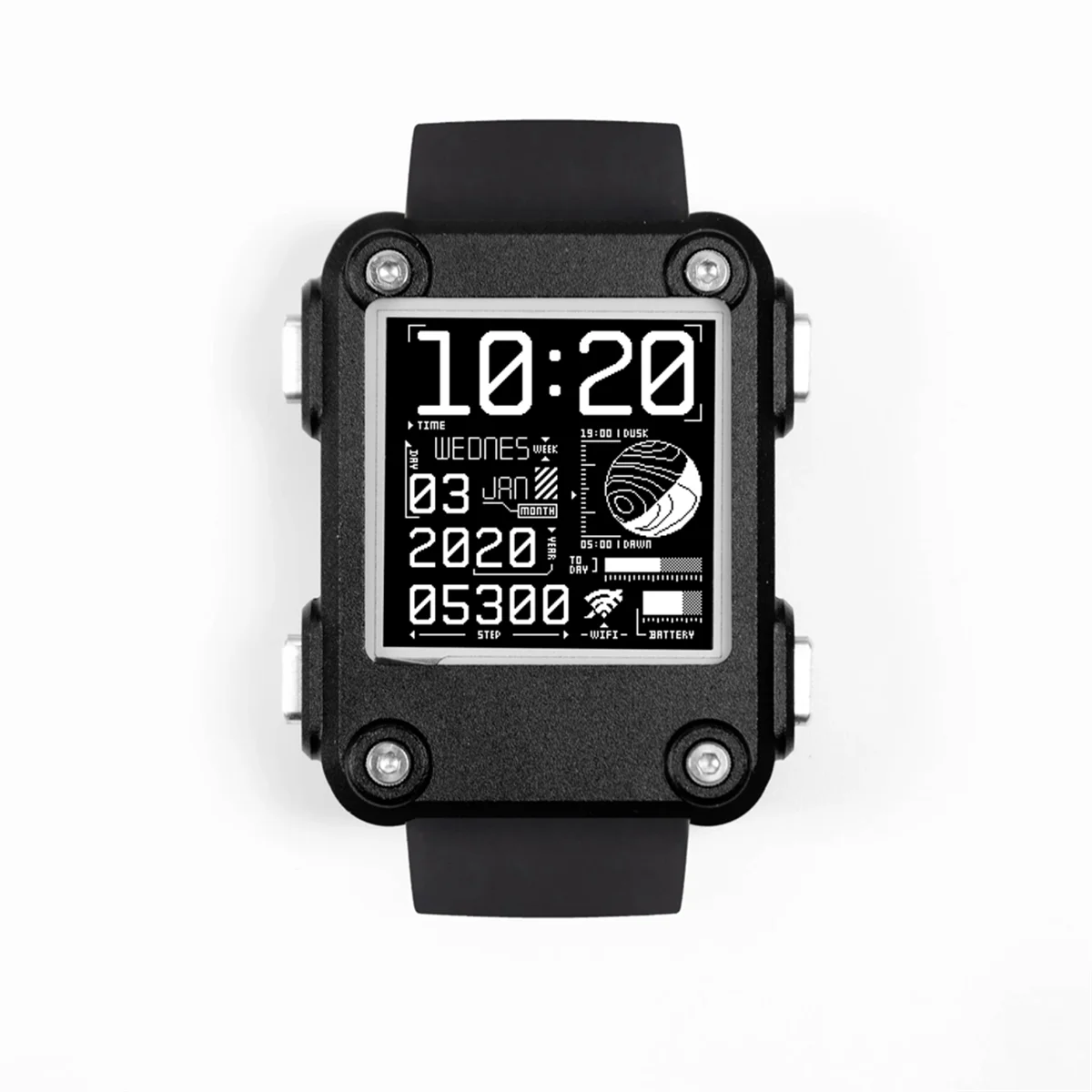 Watchy V2.0 PLUS reloj electrónico programable, reloj inteligente basado en ESP32, completamente abierto, de papel electrónico