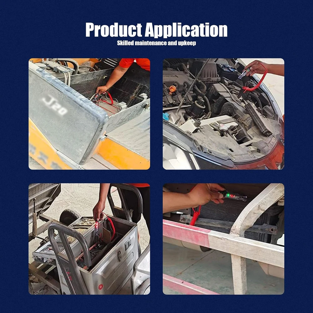 6V/12V/24V Auto-Schaltung tester Premium-Test Lichts onde Stift Glühbirne Diagnose werkzeug LKW Spannungs kreis tester Autore paratur – Detail 11