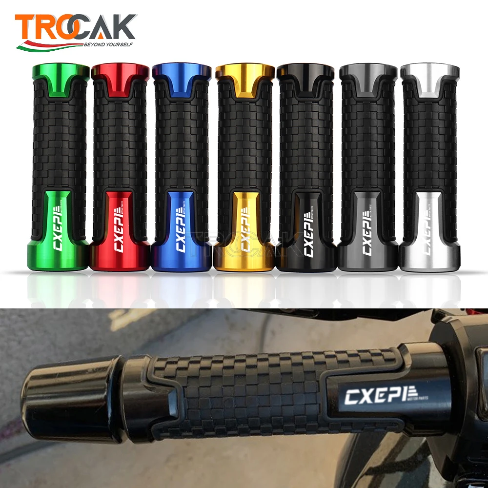 2024 For Yamaha MT07 MT 07 MT-07 2014-2023 Motorcycle Handlebar Grips CNC Handle Bar Rubber Gel Grips Handle Hand Grips