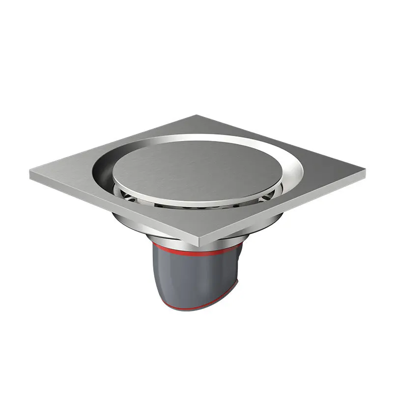 

Домашний невидимый слив для пола, утолщенная душевая комната, ванная комната, сухая зона, большой слив для пола с защитой от обратного потока