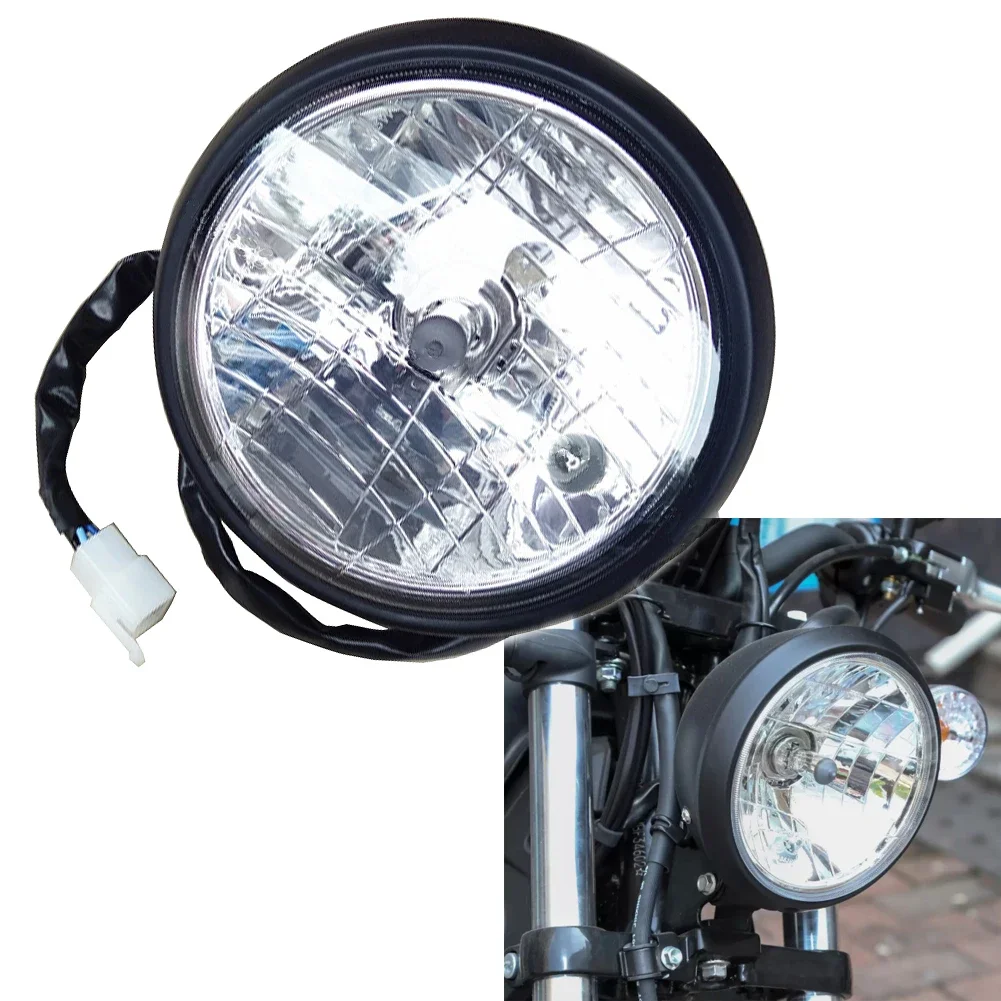 

Motorcycle For Keeway Superlight kLight 202 125 / 150 / 200 QJ200-2H Retro Superlight Headlight Headlights Round Head Light Lamp